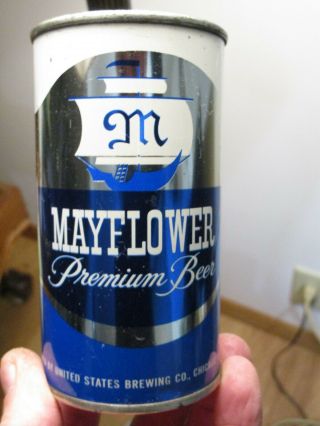 Rare Mayflower 12 Oz.  Flat Top Beer Can United States Brewing Chicago