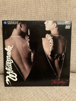 Hitesnake Fourplay - Rare 8 " Laser Disc Vg,  1983 Emi Records