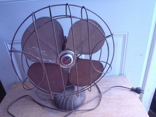 Rare Vintage Electric Fan Hundy Breeze Model 314
