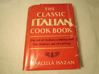 Classic Italian Cook Book Rare 1st Edition Marcella Hazan 1973 Hc Dj (acceptable