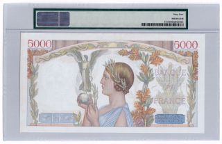 France 5000 Francs 1941 Pick 97c PMG Choice UNC 64 