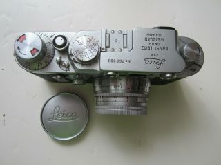 BIN Leica DBP Ernst Leitz GMBH Wetzlar Germany 35mm Camera - RARE 3