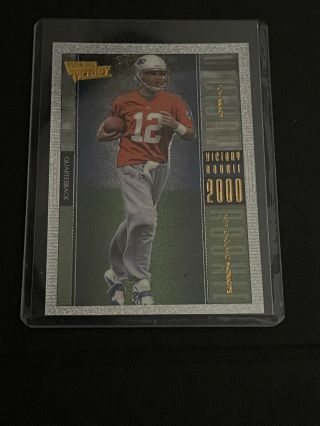 Rare 2000 Upper Deck Ultimate Victory Parallel Tom Brady 146 Rc Rookie Sharp