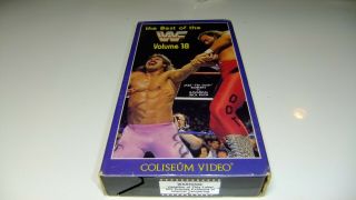 Wwf Best Of Volume 18 Vhs Coliseum Video Tape Pro Wrestling Wwe Vintage Rare