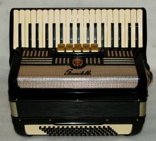 Scandalli 80 Bass Very Rare Piano Accordion Akkordeon Fisarmonica