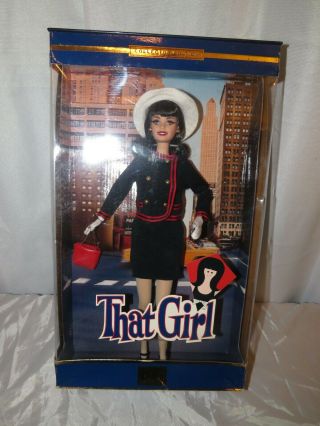 Vintage 2002 That Girl Marlo Thomas Barbie Doll Mattel Collector Edition