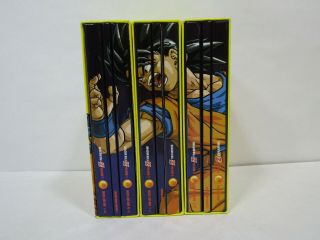 Dragon Ball Z Dragon Box Vol.  1 2 3 (1 - 3) - Complete Cib Dbz Rare Htf
