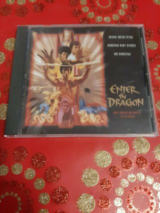 Enter The Dragon Bruce Lee (1973) Lalo Schifrin Rare Soundtrack Oop Ost Cd