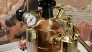 RARE La Pavoni Professional Premillenium Brass PRG coffee lever espresso machine 5