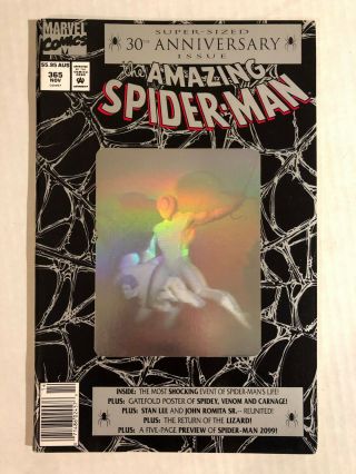 Spider - Man 365 | Rare Australian Newsstand Price Variant | 1992 | Vf