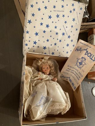 Vintage 1950s Hollywood Doll Princess Series The Bride Box