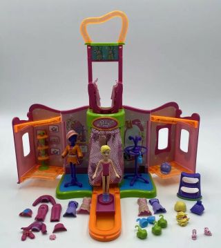 Vintage Polly Pocket 2004 Magnetic Boutique Doll Accessories Outfits & Doll