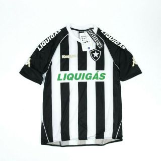 Botafogo Brazilian Football Club Kappa Home Shirt Jersey Size M 2008 Nwt Rare