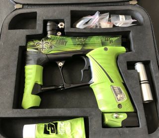Planet Eclipse Geo 3.  1 1 Of 24 Warped Army Paintball Marker Rare