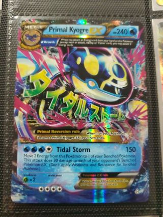 Primal Kyogre Ex 55/160 | Ultra Rare Pokemon Card | Primal Clash |