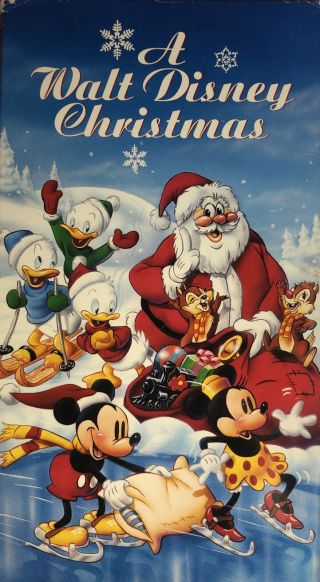A Walt Disney Christmas Vhs - Very Rare Vintage Collectible - Ships N 24 Hours