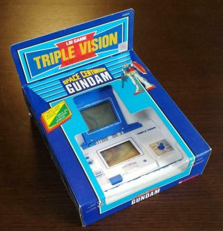 Bandai Lsi Game Watch Mobile Space Centurion Gundam Triple Vision Very Rare 1983