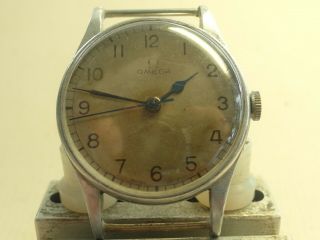 OMEGA MILITARY 1942;Royal Navy Pilots issued;First delivery;Thin Engraving;Rare 2