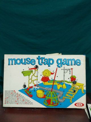 Antique Mouse Trap Game By Ideal