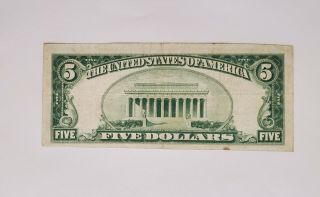1929 $5 THE FIRST NATIONAL BANK OF WHITESBURG KENTUCKY KY CH 10433 VERY RARE 2