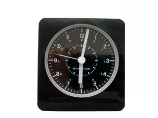 Rare - Marathon Silent Analog Mini Alarm Clock