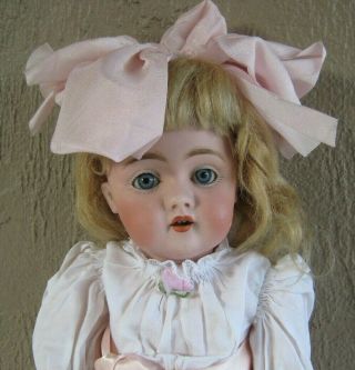 Antique Jdk Kestner Character Doll 143 Bisque Head 13 " Doll Compo Body Dd31 Rare
