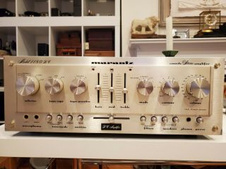 Marantz Vintage 1180dc Amplifier - Extremely Rare Multi - Voltage Unit