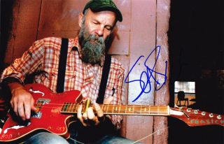 Seasick Steve Very Rare In Person Signed W/proof