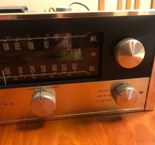 mcintosh mr - 66 am fm stereo tube tuner with the rare MA - 6 multiplex adapter 3