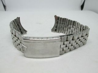 Rare Rolex 20mm Folded Jubilee Bracelet Endlink 55 For Model 1675,  1016,  1601