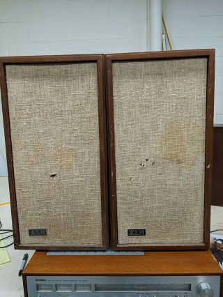 Vintage Rare Klh Model Twenty 20 Loud Speaker System