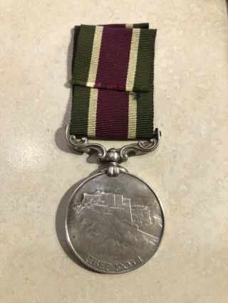 Rare Pre WW1 British Army Tibet Expedition 1903 - 04 Campaign Medal Silver 2