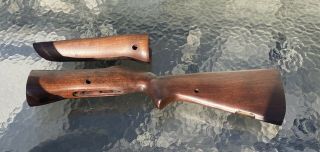 Rare And Johnson Automic Rifle Stock And Hand Guard