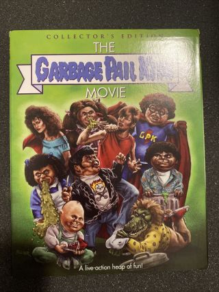 The Garbage Pail Kids Movie Blu - Ray Scream Factory W/slipcover Htf Rare Oop