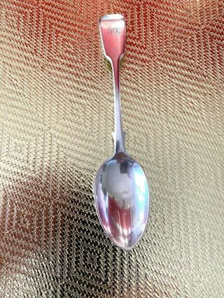 Sterling Silver Tea Spoon - Josiah Williams & Co - Exeter - 1867