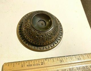 Vintage Antique Decorative Brass Bronze Push Door Bell Ringer