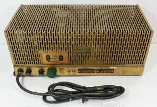 Extremely Rare Vintage Pilot Sa - 260 Tube 3 Channel Power Amp Amplifier