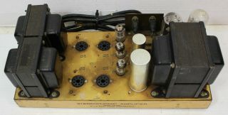 Extremely RARE Vintage Pilot SA - 260 Tube 3 Channel Power Amp Amplifier 4