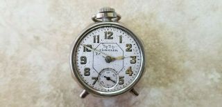 Tip Top Traveler Miniature Clock - Vintage - Antique