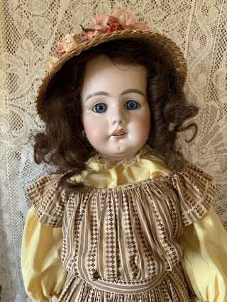 Simon Halbig 949 S 15 H Antique Bisque Head Doll Germany 28” Rare Early