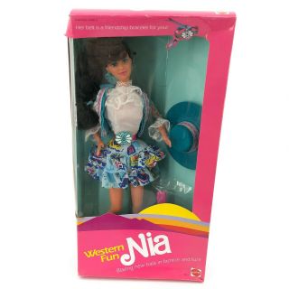 Barbie Doll Nina 9933 Western Fun 1989