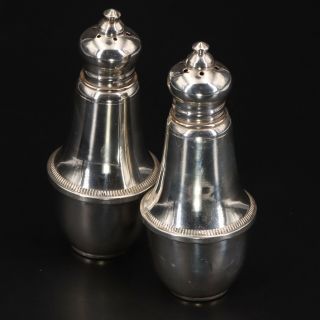 Vtg Sterling Silver - Duchin Creation Weighted Salt & Pepper Shakers - 228g