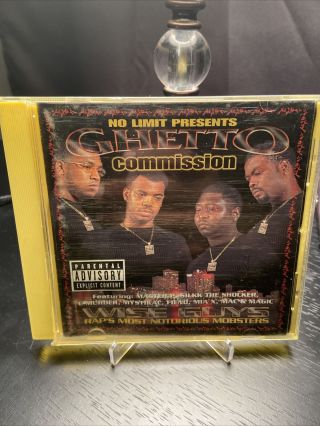 Wise Guys By Ghetto Commission (cd,  Nov - 1998,  No Limit Records) Complete Rare