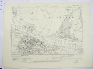 1930 Os 6 Inches To A Mile Map Of Dorset – Dorchester & Stinsford Xlse