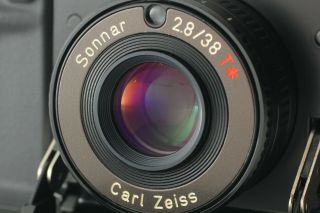 [RARE NEAR w/T14 Flash] CONTAX T Black Rangefinder Film Camera From JAPAN 4