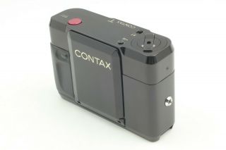 [RARE NEAR w/T14 Flash] CONTAX T Black Rangefinder Film Camera From JAPAN 5