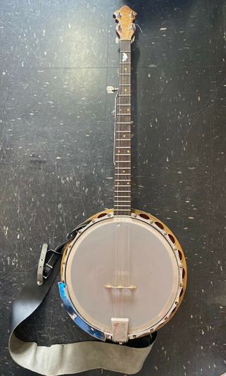 Rare Early Vintage 1930’s Gretsch 5 String Banjo W/ Banjo Case