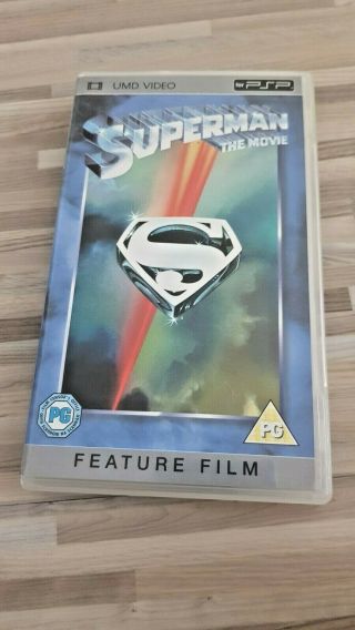 Superman The Movie Umd Psp Rare -