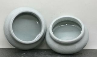 Price Drop Fantastic Antique Chinese Longquan Drip Glaze Porcelain Bowls C1930s