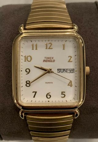 Vintage Timex Quartz Square Men 